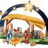 Playmobil Chrismas Belén con Luz