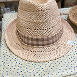 Sombrero cuadro vichy