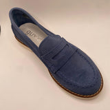 Mocasín serraje jeans