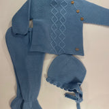 Conjunto 3 piezas azul