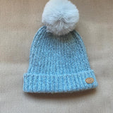 Gorro Celeste jaspeado