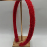 Diadema Wool Roja Fina