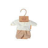 Camiseta y pantalón entretiempo para muñeco 21cm