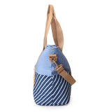 Bolso Nevera Stripes Blue