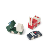 Pack de 3 vehículos de emergencia JORDY