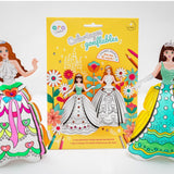 PRINCESAS: 2 Inflables + Pegatinas Brillantes