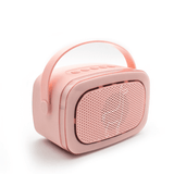 Karaoke con luz y 2 micrófonos – Rosa