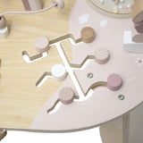 Mesa de actividades Rosa