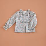 Camisa Pechera Liberty Flor Cheval