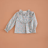 Camisa Pechera Liberty Flor Cheval