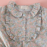 Camisa Pechera Liberty Flor Cheval