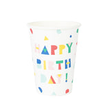 Vasos de papel - Happy Birthday