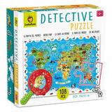 Detective Puzzle - Mapamundi de los Animales