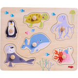 Puzzle de agarrar  con sonido - Animales Marinos