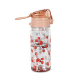 Botella Glitter Fresas