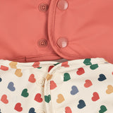 Baberos con Mangas Coeur Colore- Pack de 2