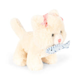 Gatita Calore Beige con Casita Rosa
