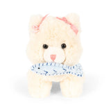 Gatita Calore Beige con Casita Rosa