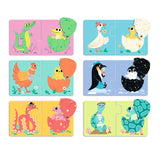 Puzzle Dúo Huevos divertidos