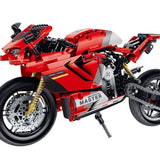 Motocicleta roja