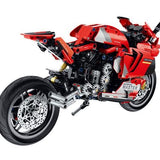 Motocicleta roja