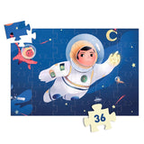 Puzzle Silueta Astronauta