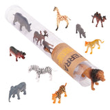 Tubo 12 animales salvajes