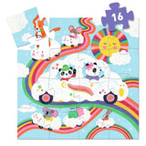 Puzzle Coche Nube