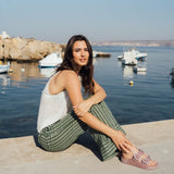 Sandalia Habana Brillo Rosa