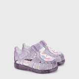 Cangrejera Tobby Unicornio Malva Glitter
