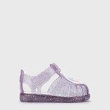 Cangrejera Tobby Unicornio Malva Glitter