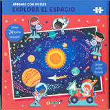 Explora el Espacio - Puzzle con Libro