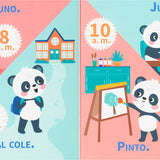 Aprende las Horas con el Panda