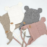 Gorro Orejitas Beige Arena