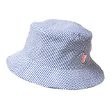 Sombrero de pescador a cuadros retro