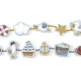 Figuras de Madera para enlazar cordones Sailors Bay