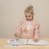 Waterproof art smock flowers and butterflies 