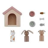 Set Mascotas Casa de Muñecas