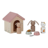 Set Mascotas Casa de Muñecas