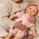 Ropita de Muñeca Rosa Flores