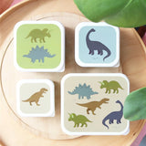 Set 4 Cajas Snack Dinosaurios