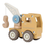 Camión Grúa de Madera