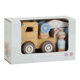 Camión Grúa de Madera