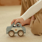 Coche de Policía de Madera