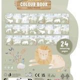 Libro para Colorear León Safari Friends