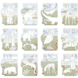 Libro para Colorear León Safari Friends