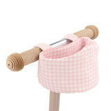 Porta Muñecas Ride and Go Vichy Pink