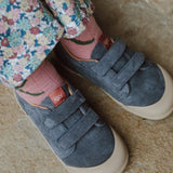 Tennis Suede Gris Azulado