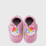Zapatilla Casa Unicornio Rosa