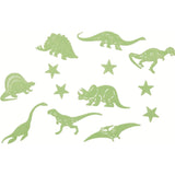 Pegatina fluorescente T-Rex World